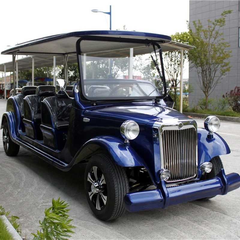 Lead Battery Golf Course Electric Tourist Vehicle Retro Car