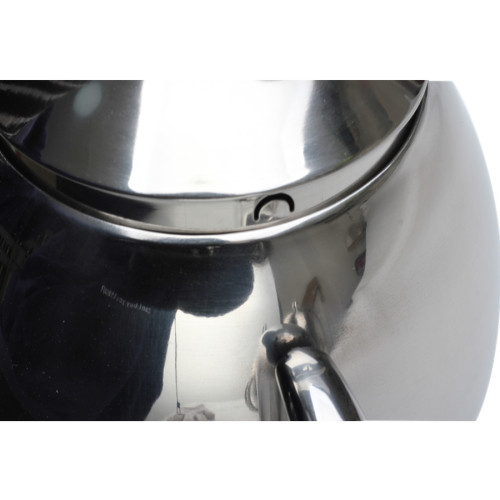 Silver stainless steel tea pot kettle