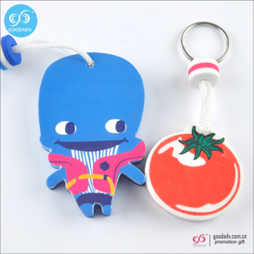 Custom shape EVA foam keychain for promotional gifts