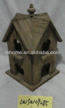2015 new unfinished wooden bird house wholesale