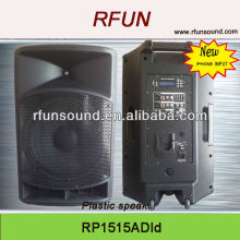 2 way class D stage portable big power speaker