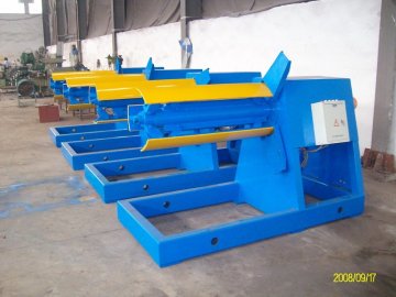 hydraulic decoiler with coil car