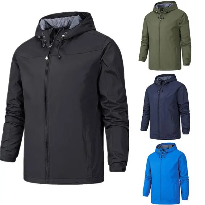 Outdoor Waterproof Windproof Blazer Mens Thin Style Jacket Spring Autumn Sport Jacket