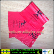 Hot Sale LDPE Plastic Red Biohazardous Can Liner