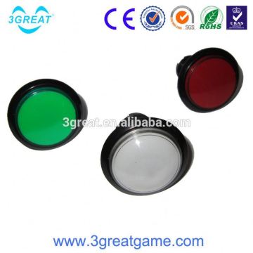 Colorful coin operated push button for sale