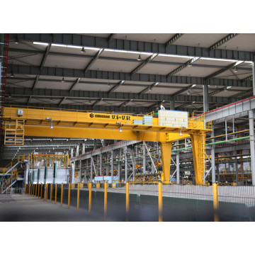 Crane a gantry standard europea 130 tonnellate