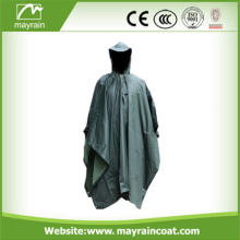 OEM Rainproof Polyester Camo Rain Poncho