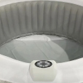 공장 OEM ODM 야외 통합 디자인 라운드 팽창 식 스파 수영장 월풀 마사지 스파 온수 욕조