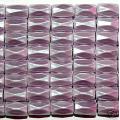 Grape Hematite 18 Faced Tube Beads 5X8MM Grade AB