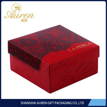 cardboard cosmetic gift set packaging box