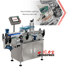 Solidpack Automatic Plastic or Glass Bottle Real-Time Scanning Printing Labeling Machine