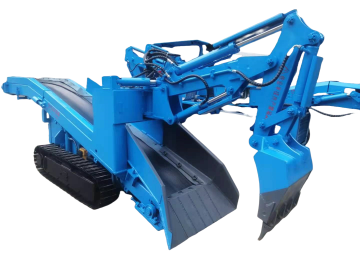 Crawler Belt Mucking Loader