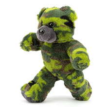 Small Size Plush Teddy Bear - Camouflage Color for Kids