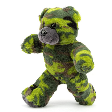 Small Size Plush Teddy Bear - Camouflage Color for Kids