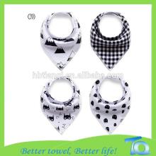 Children Bandana Animal Bib Baby Bamboo Bibs