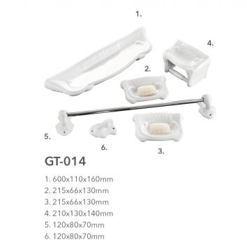 Ceramics Bathroom towel rack and Soap dish