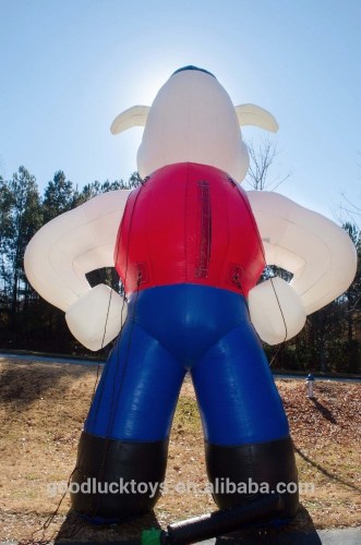 giant inflatable bulldog balloon