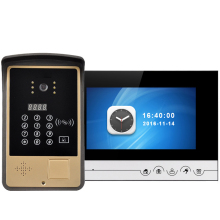 Fingerprint Password Unlock Visual Intercom Access Control System