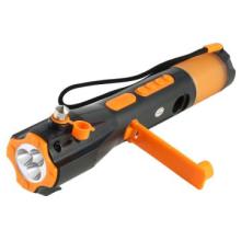 Emergency tools, torch light radio,dynamo flashlight