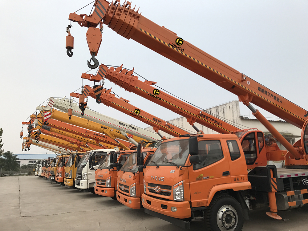 Mobile Cranes Used Electricity