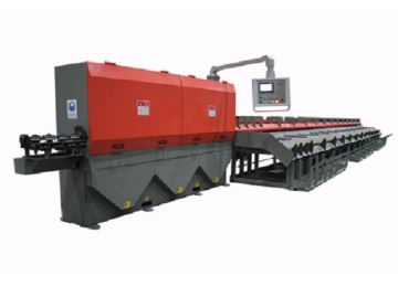 Automatic rebar straightening and cutting machine factory