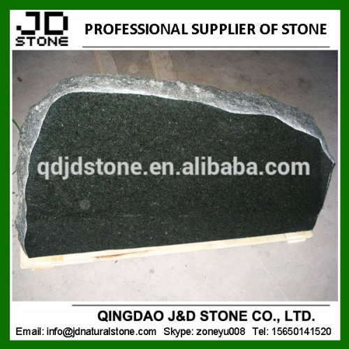 green granite headstone