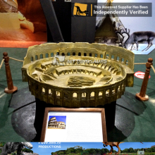My-dino miniature park resin colosseum roman sculpture