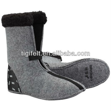 Various Sizes Felt Snow Boot Liners for Men