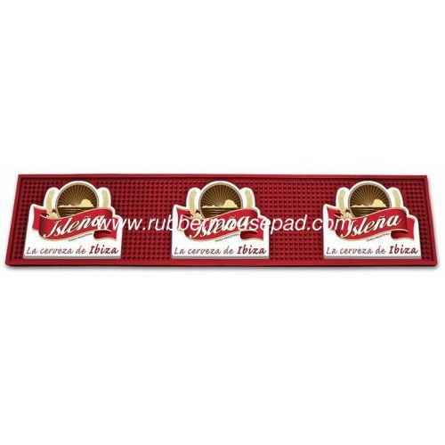 Anti-slip Pvc Bar Runner, Custom Beer Bar Mats For Promotional Gift