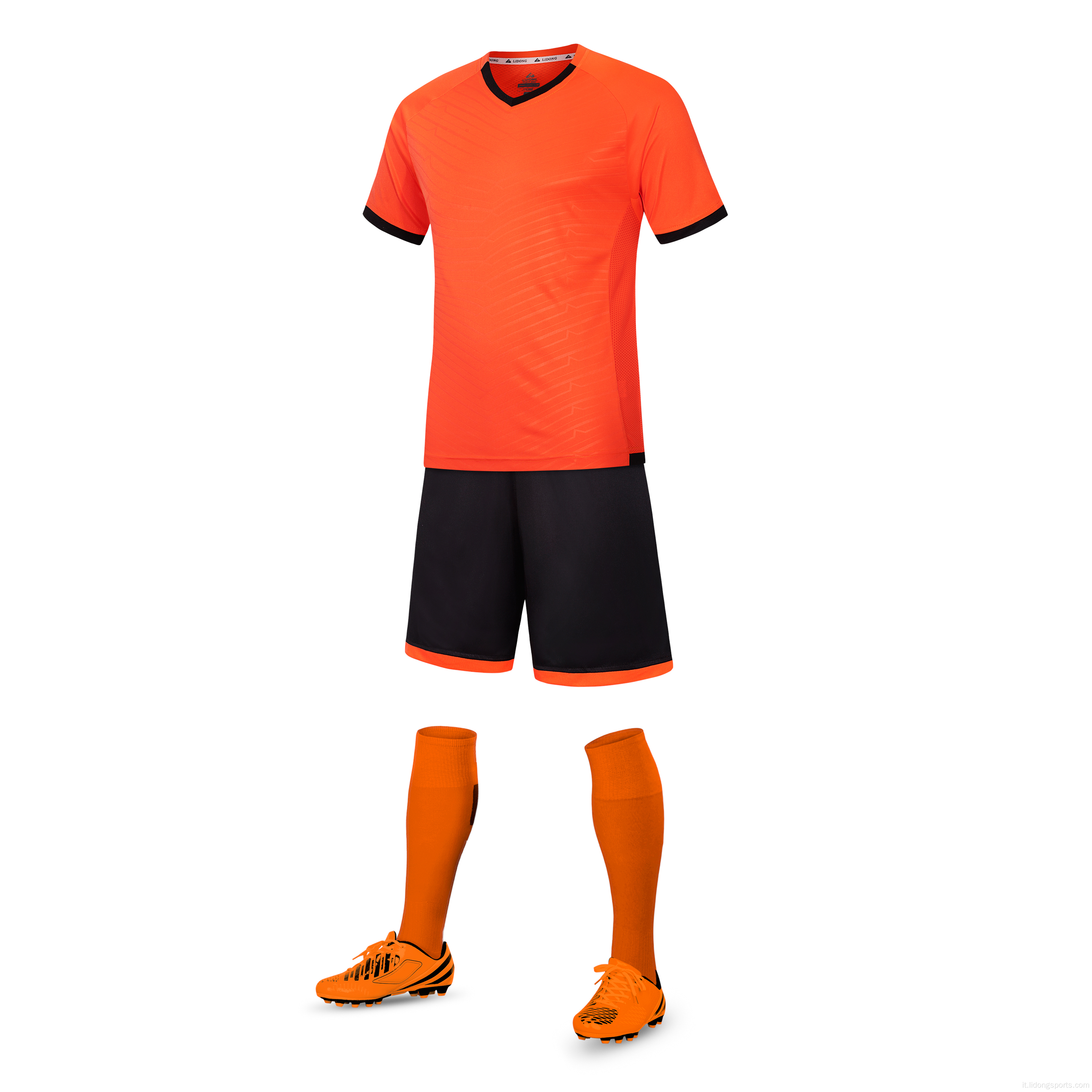 Set di uniforme da calcio all&#39;ingrosso/maglia da calcio giovanile