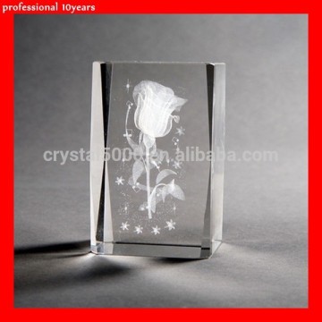 PERSONALISED 3D LASER ENGRAVED CRYSTAL