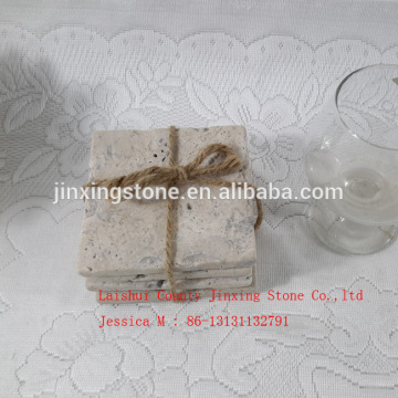travertin coaster /Natural Travertine Drink Coasters