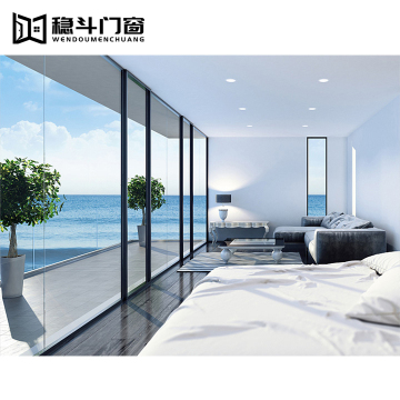 Glass Sliding Doors Aluminum Frame