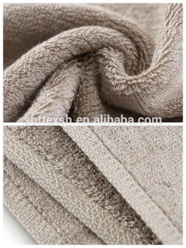 Leopard series Snapback jacquard Bamboo bath towel