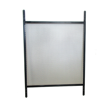 Black and White Easy Installation Door Grille