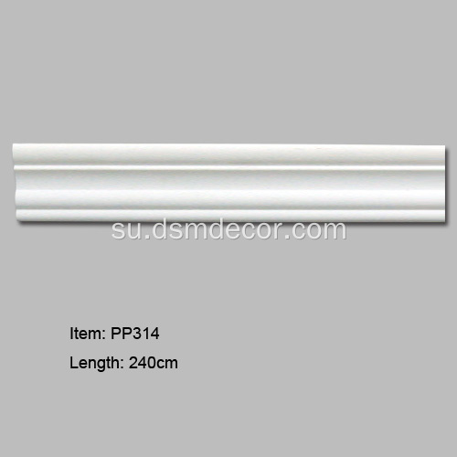 Arsitéktur Dekoratif Panel Molding sudut