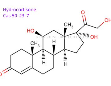 High Purity Hydrocortisone powder cas 50-23-7