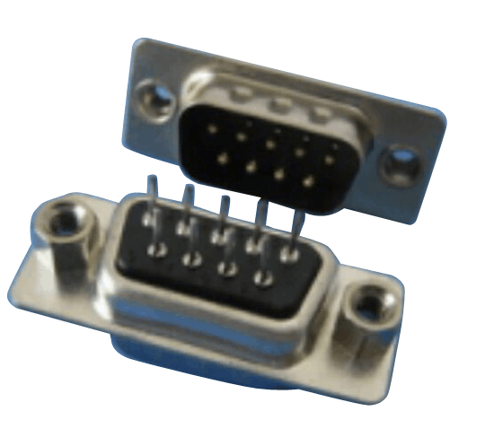 DP01-MXXXXX D-SUB PCB Macho Dual Row Straight (pino estampado)