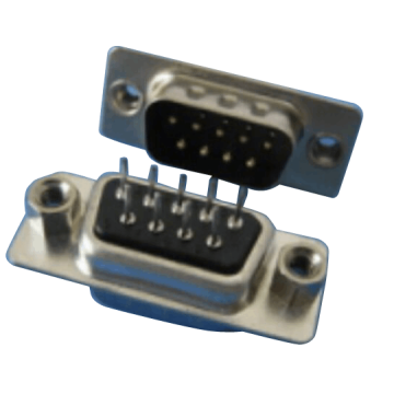 DP01-MXXXXX D-SUB PCB Male Dual Row Straight(stamped Pin)