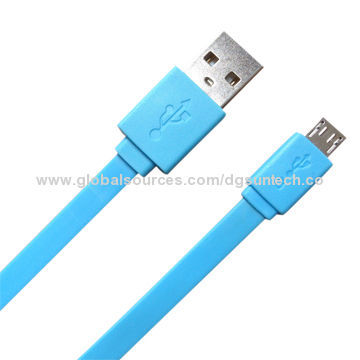 Micro USB cable, color can be customized