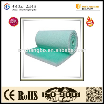 commercial fiberglass spray booth filter roll media