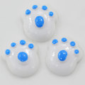 Kawaii Mini Kat Klauw Vormige Hars Cabochon Plaksteen Kralen Slime Voor Kinderen DIY Craft Decor Charms Telefoon Shell Decor