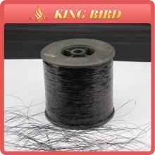 black color flat metallic yarn