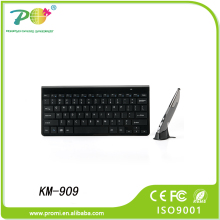 Innovative wireless optical computer keyboard and mouse set with USB receiver