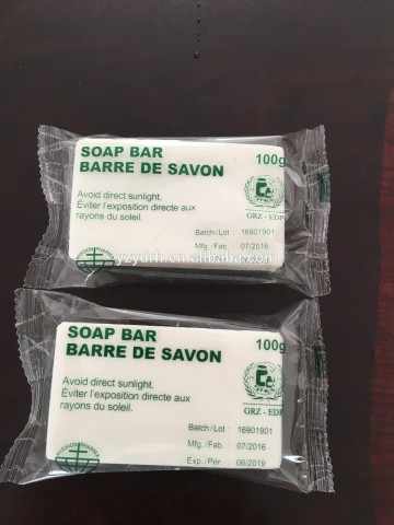 Laundry bar soap with white colour