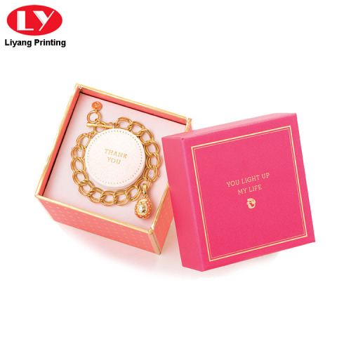 Bracelet Gift Box with Lid and Insert