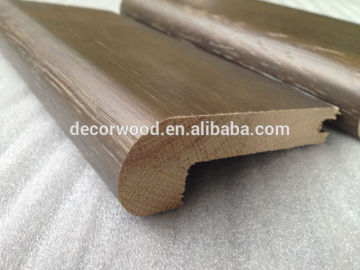 Grey Dove wood flooring Stair Nosing / Solid wood Stair Nosing