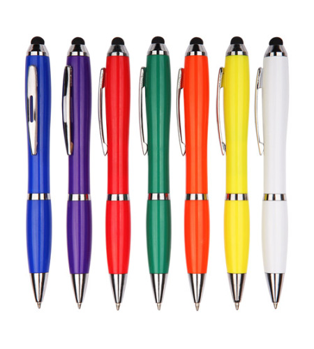 Volltonfarbe kurvige Stylus Pen