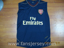 ARSENAL SLEEVELESS JERSEY (NO.1 SUPPLIER OF SOCCER JERSEYS)