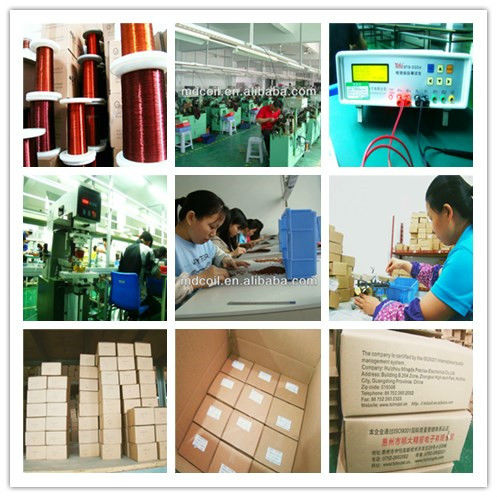 OEM manufacturer for all kinds for flat copper coil, Pancake air core coils inductor